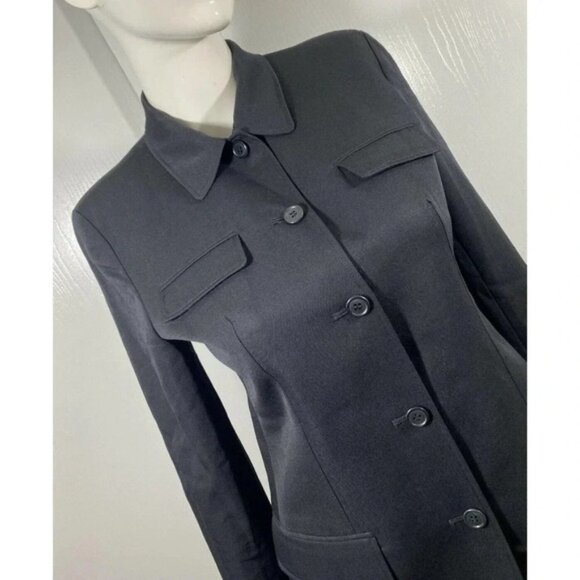 J. Crew Black Label Women 100% Wool Blazer - Picture 4 of 8